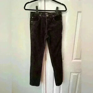 Hudson Girls 14 Black Corduroy Jeans Pants